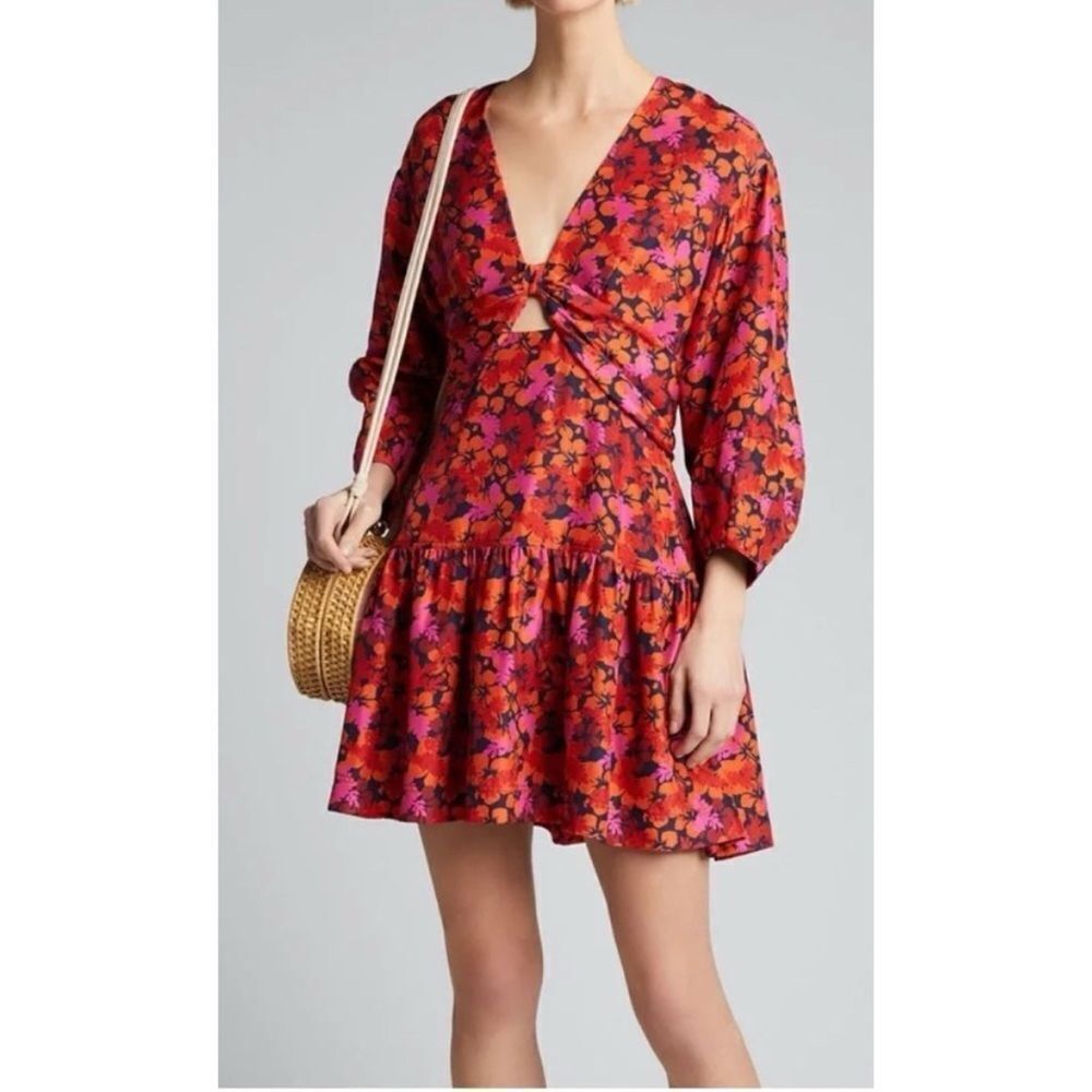 Derek Lam 10 Crosby Talia Floral   Dress Size 2